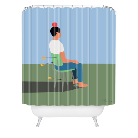 Swen SwensÌün AEBLET Shower Curtain