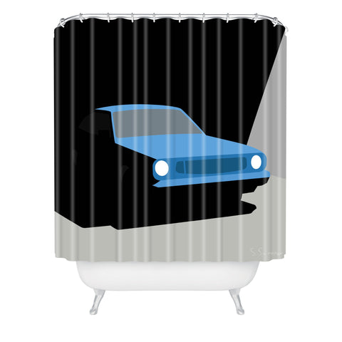 Swen SwensÌün BLA BIL Shower Curtain