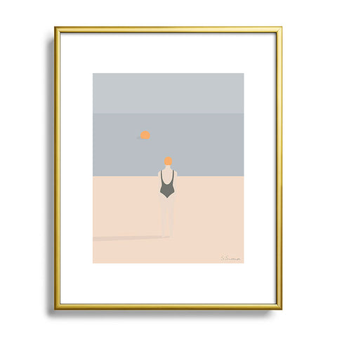 Swen Swensøn BOLDSPIL Metal Framed Art Print