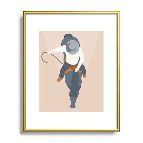 Swen Swensøn RYTTEREN Metal Framed Art Print