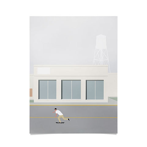 Swen Swensøn SKATEBOARD TUR Poster