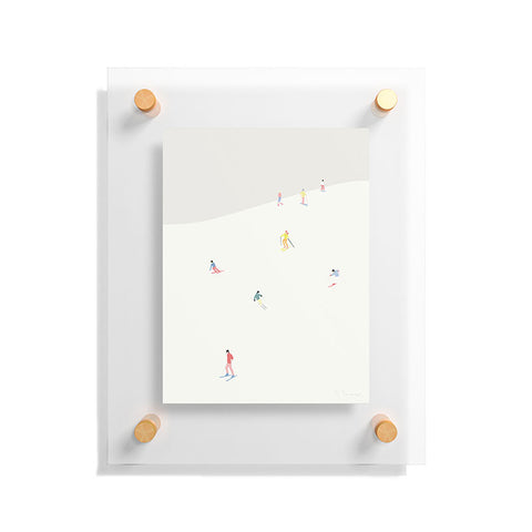 Swen Swensøn SKIBAKKEN Floating Acrylic Print