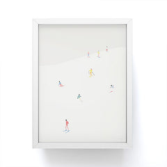 Swen Swensøn SKIBAKKEN Framed Mini Art Print