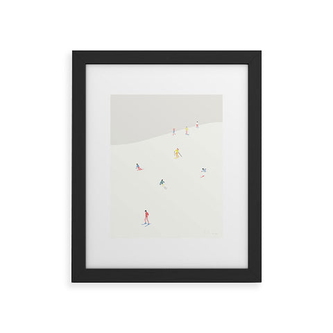 Swen Swensøn SKIBAKKEN Framed Art Print