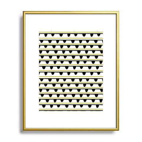 Tammie Bennett Birds On A Wire Metal Framed Art Print