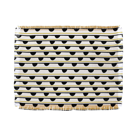 Tammie Bennett Birds On A Wire Throw Blanket