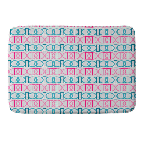 Tammie Bennett Buckles Memory Foam Bath Mat