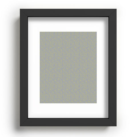Tammie Bennett Concrete Flowers Recessed Framing Rectangle