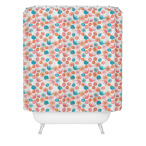 Tammie Bennett Fairyflowers Shower Curtain