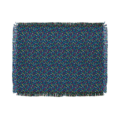 Tammie Bennett Flowersdance Throw Blanket