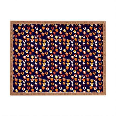 Tammie Bennett Foxflower Rectangular Tray