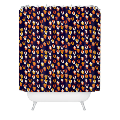 Tammie Bennett Foxflower Shower Curtain