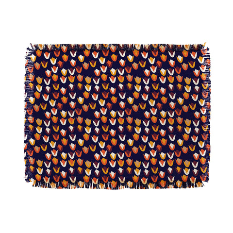 Tammie Bennett Foxflower Throw Blanket