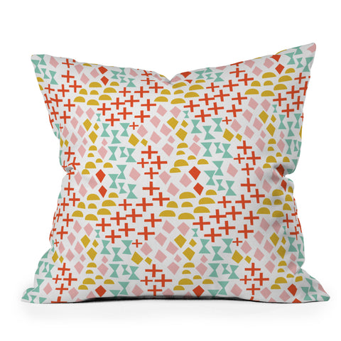 Tammie Bennett plus swimming Throw Pillow