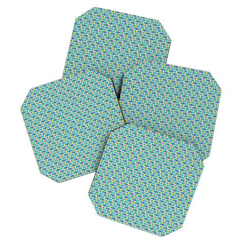 Tammie Bennett Scales Of Color Coaster Set