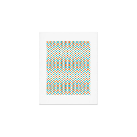 Tammie Bennett X Check Art Print