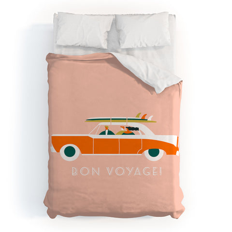 Tasiania Bon voyage Duvet Cover