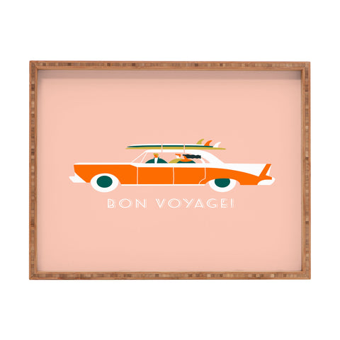 Tasiania Bon voyage Rectangular Tray