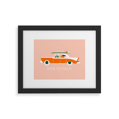 Tasiania Bon voyage Framed Art Print