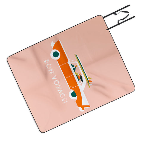 Tasiania Bon voyage Picnic Blanket