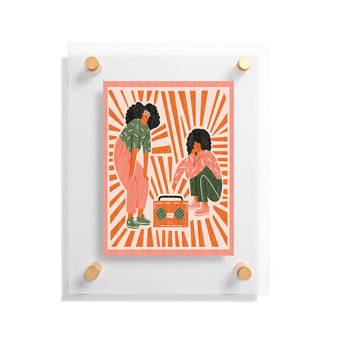 Tasiania Dance babe Floating Acrylic Print