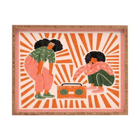 Tasiania Dance babe Rectangular Tray
