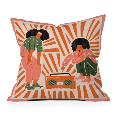 Tasiania Dance babe Throw Pillow
