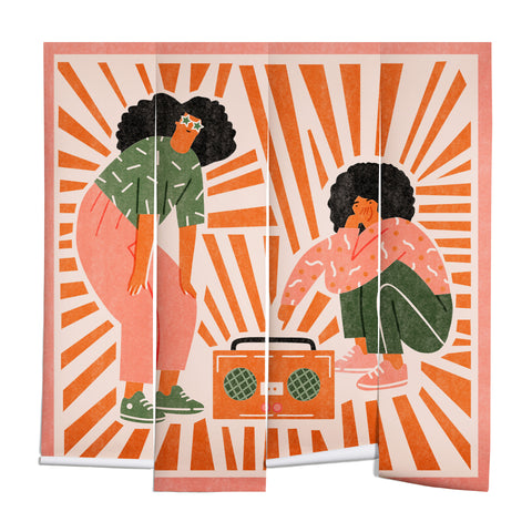 Tasiania Dance babe Wall Mural