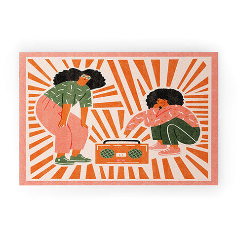 Tasiania Dance babe Welcome Mat