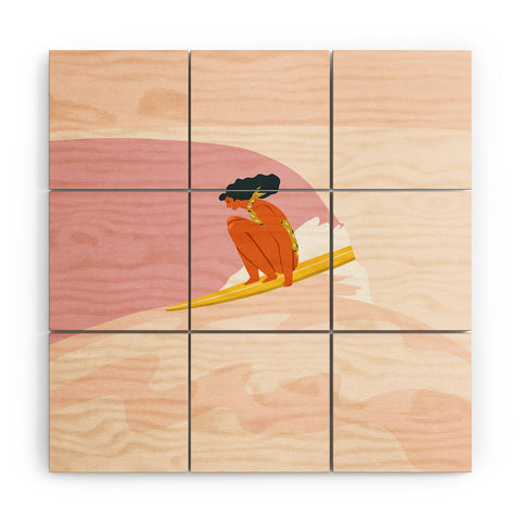 Tasiania Down the hill Wood Wall Mural