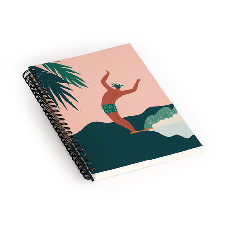 Tasiania Go with a flow Spiral Notebook