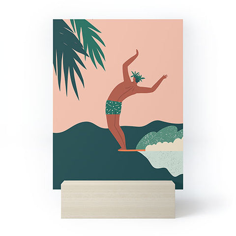 Tasiania Go with a flow Mini Art Print