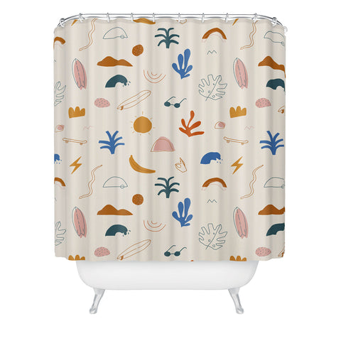 Tasiania Good vibes 2 Shower Curtain