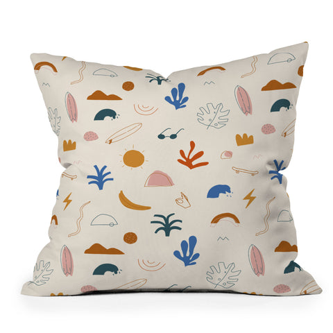 Tasiania Good vibes 2 Throw Pillow