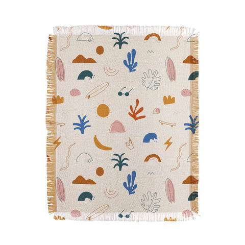 Tasiania Good vibes 2 Throw Blanket