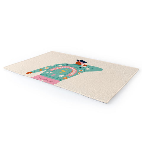 Tasiania In sisters we trust Area Rug