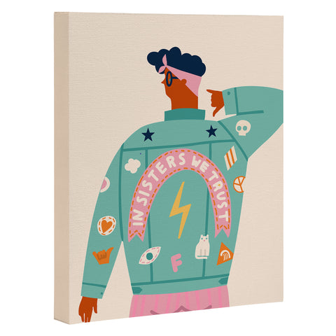 Tasiania In sisters we trust Art Canvas