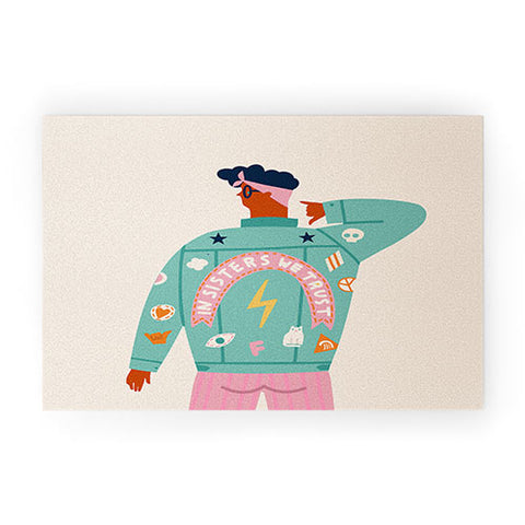 Tasiania In sisters we trust Welcome Mat