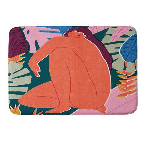 Tasiania Island noon Memory Foam Bath Mat