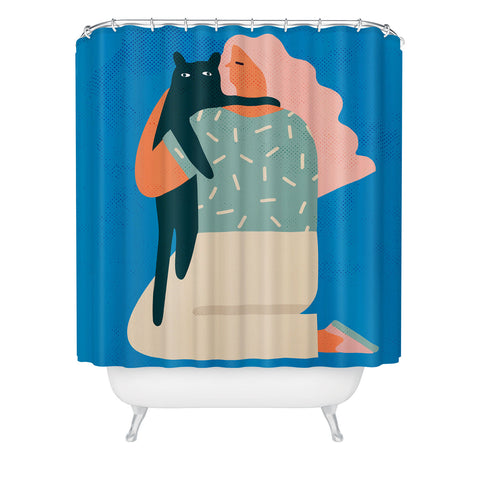 Tasiania Its ok not to be ok Shower Curtain