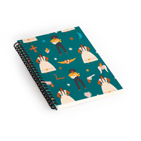 Tasiania La vida buena Spiral Notebook