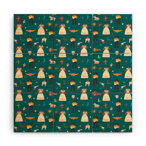 Tasiania La vida buena Wood Wall Mural