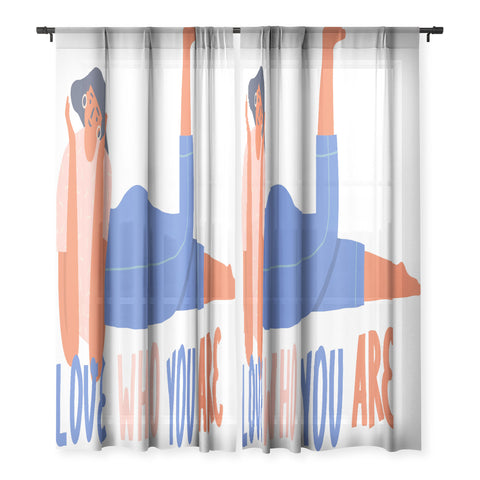 Tasiania Love who you are Sheer Non Repeat