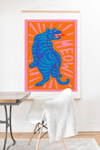 Tasiania Meow I Art Print And Hanger