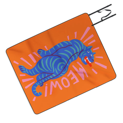 Tasiania Meow I Outdoor Blanket