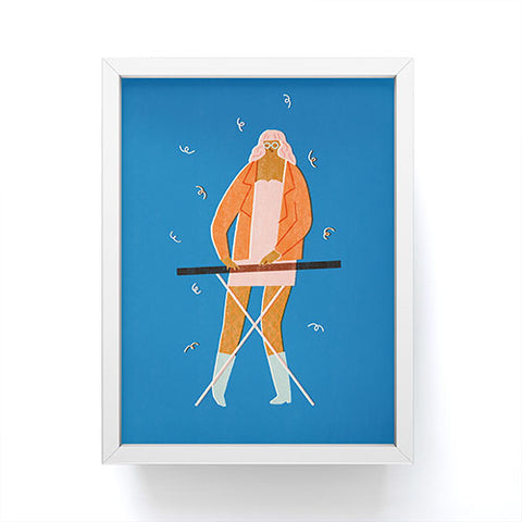 Tasiania My finest hour Framed Mini Art Print