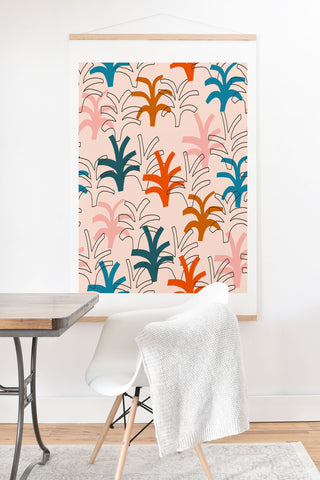 Tasiania Palm grove Art Print And Hanger