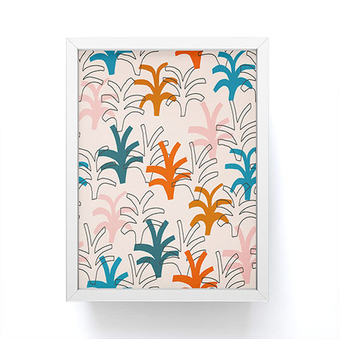Tasiania Palm grove Framed Mini Art Print