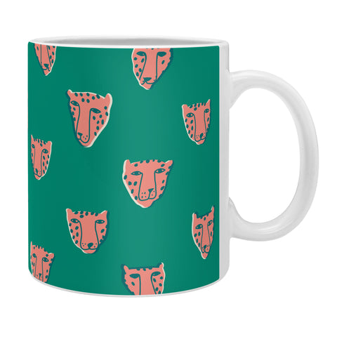 Tasiania Pink pantehrs Coffee Mug