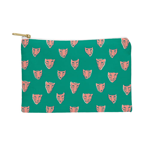 Tasiania Pink pantehrs Pouch